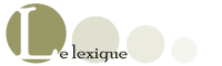 Le lexique